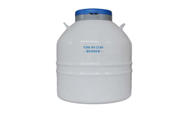 YDS-95-216FS液氮罐-95升大口径生物液氮容器